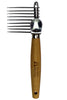 Dematting Rake with Stainless Steel Serrated Blades
